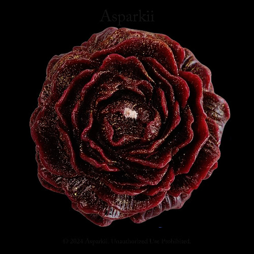 Low Temp Candles Gilded Garnet Rose