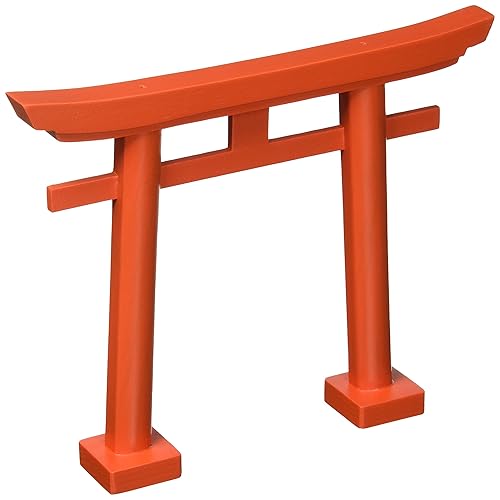 神棚の里(Kamidananosato) Kamidanosato 4993896201018 Red Orange Outer Dimensions: 6.3 inches (16 cm) - 7.7 inches (19.5 cm) - 1.2 inches (3 cm) (Pedestal)