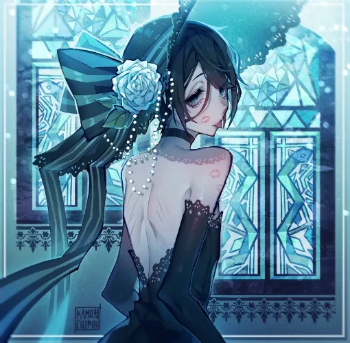 Artwork by mama Kamochiruu 💙 (Icon/Bust)