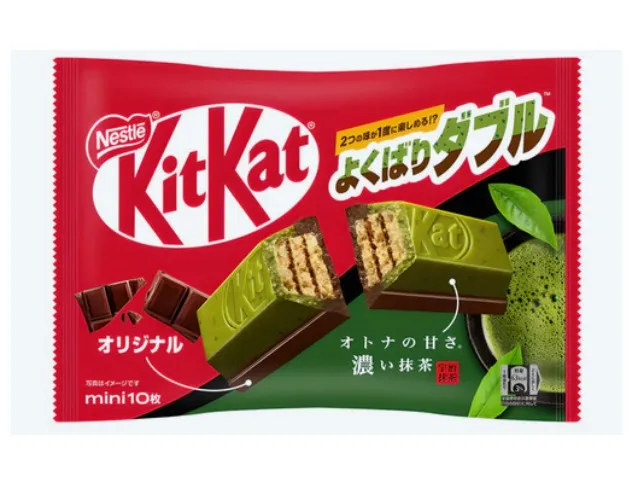 💚🍫 KitKat Mini Yokubari Double Matcha 116g