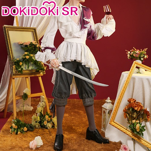 DokiDoki-SR Game Identity V Cosplay Joseph Desaulniers Costume/Wig Hangover Photographer | M Costume Only-PRESALE