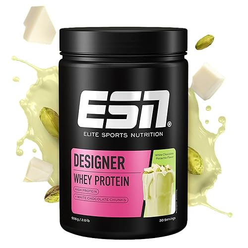 ESN Designer Whey Protein Pulver, White Chocolate Pistachio, 908 g