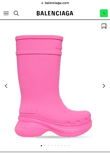 Balenciaga boots Pink 💗
