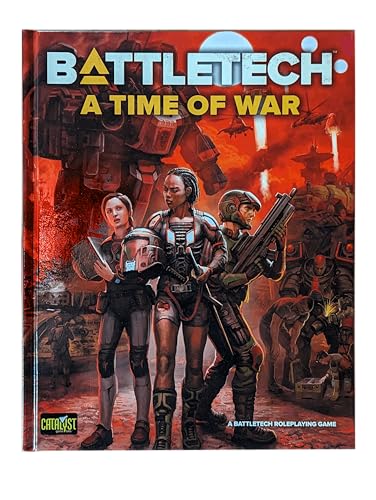 BattleTech A Time of War RPG - Role Playing Game for 2+ Players, Ages 14+, 1.5 Hours+ Play Time - Catalyst Game Labs