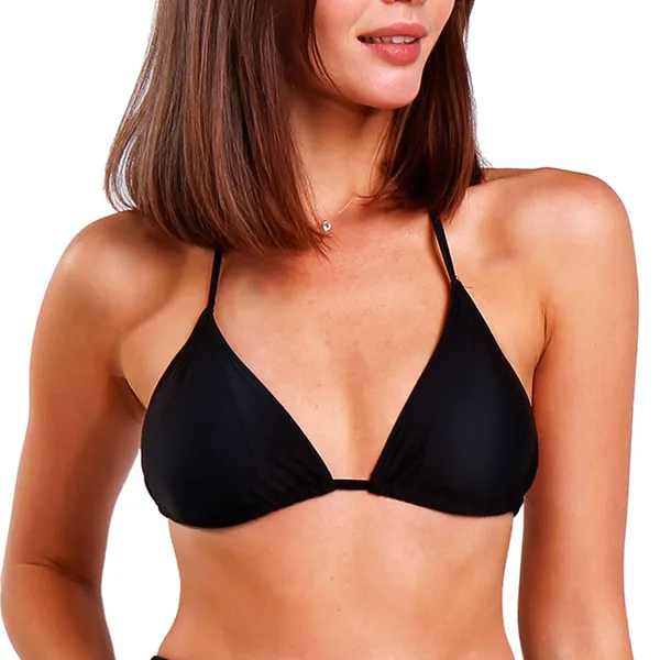 Women's Sexy Push up Basic Triangle Bikini Top with Adjustable Strings Padded Separates Swimwear