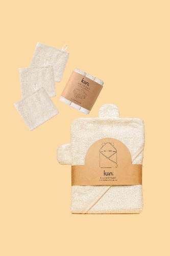 Towel + Wash Cloth Bundle - IVORY | Default Title