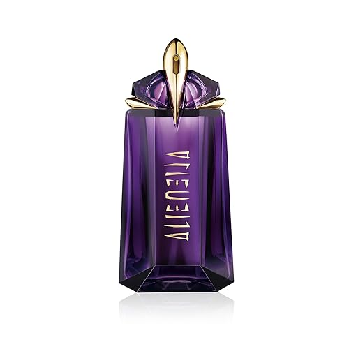 MUGLER Alien, Eau de Parfum, Women's Perfume, Ambery, Woody and Floral Aroma, Vibrant Fragrance, Refillable - 90 ml