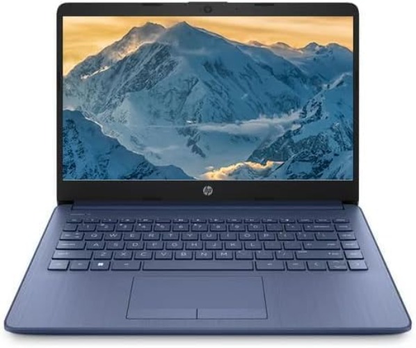 HP 14" HD Laptop Stream, Intel Celeron Quad-Core Processor, 4GB DDR4 RAM, 64GB eMMC, 1 Year Office 365, WiFi, Bluetooth, HDMI, Webcam, USB Type-A&C w/GM Accessory