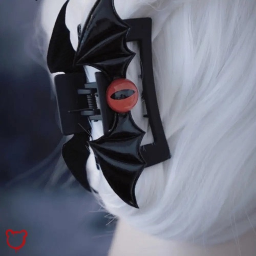 Black Evil Eye Hair Clip