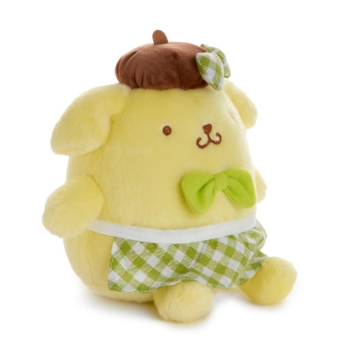 Pompompurin 7" Plush (Gingham Cafe Series) | Default Title