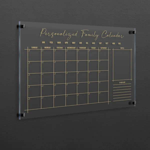 Personalized Wall Calendar (To keep track of my orders)