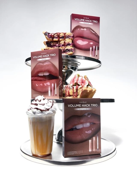 [rom&nd Official Shop] rom&nd LIP VOLUME HACK TRIO (3 Shades - TikTok Shop