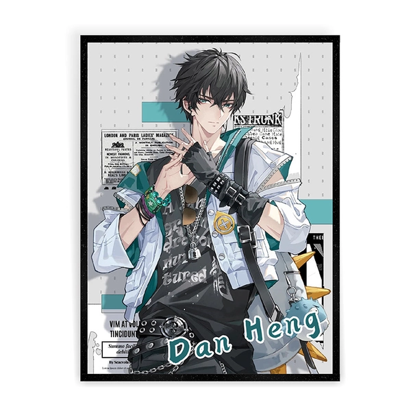 HSR Acrylic Art Board Husbando Honkai Star Rail Shikishi - Dan Heng