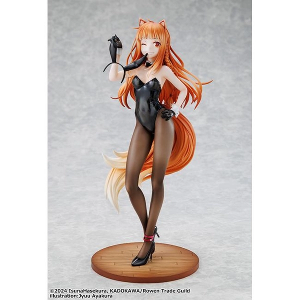 Spice and Wolf: MERCHANT MEETS THE WISE WOLF Holo Light Novel bunny ver. Figure illustration by Jyuu Ayakura