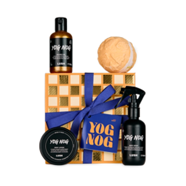 LUSH Bath and body Yog Nog set