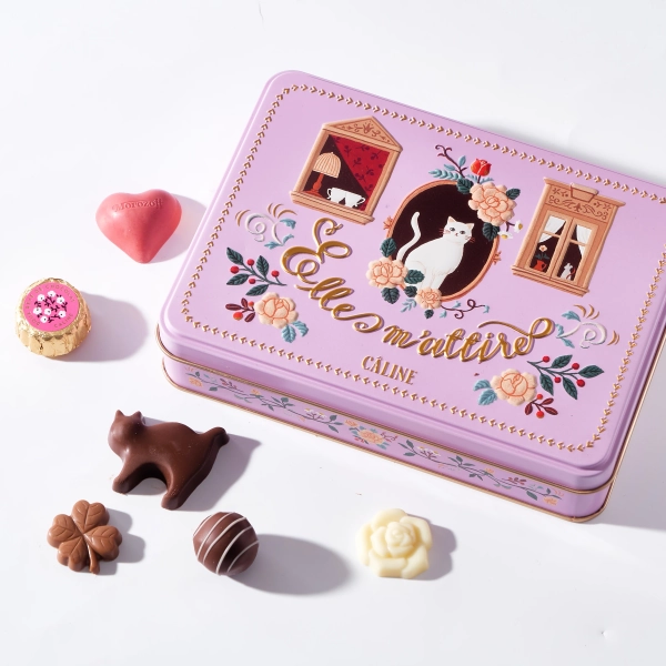 Charming Cat Chocolate Assortment (15 pieces)