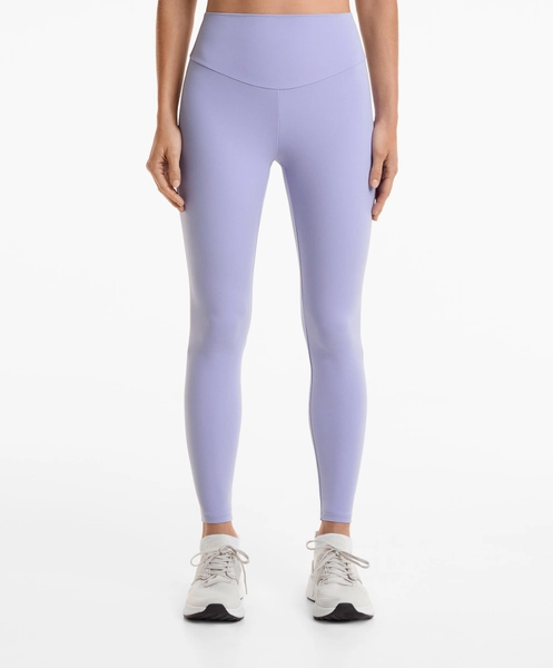 Comfortlux high-rise ankle-length leggings lilac
