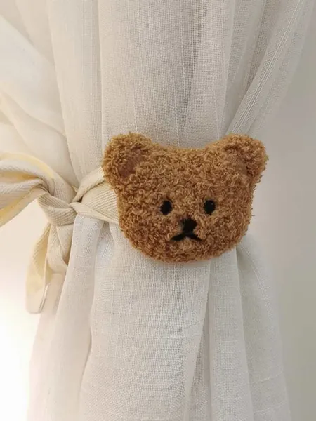 1pc Cartoon Bear Decor Curtain Tieback