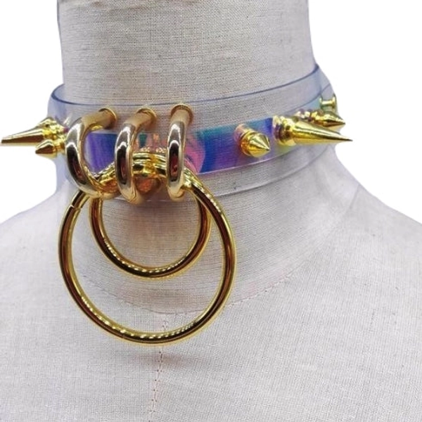 Punk Spiked Collar