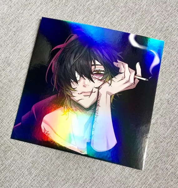 Slow Damage Towa 10x10cm Holographic Print