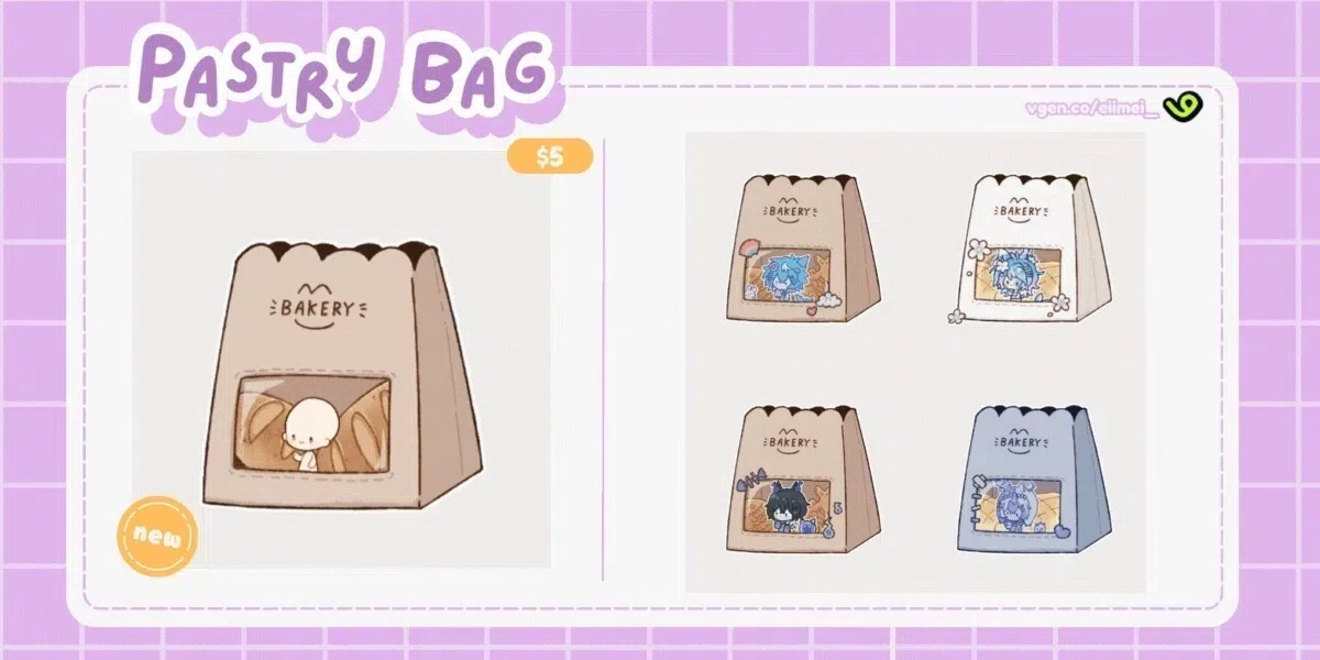 Pastry Bag YCH 🥐 by eiimei (@eiimei_)
