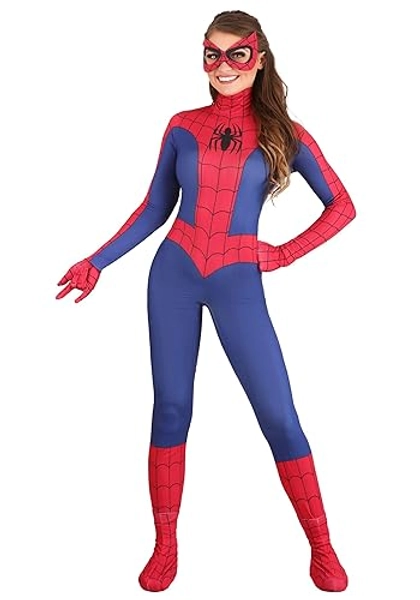 Rubies Womens Spiderman Suit Sexy Spiderman Costumes for Women Spiderman Adult Costume