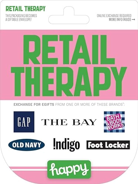 Multi-Brand Choice Cards Retail Therapy Gift Card