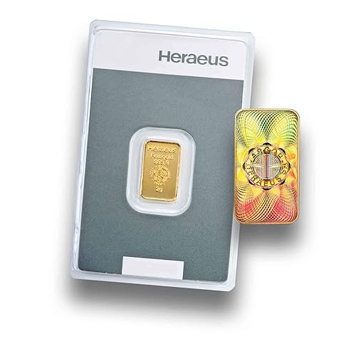 Goldbarren 2g Kinebar - 2 Gramm Gold - Heraeus - Prägefrisch - LBMA zertifiziert
