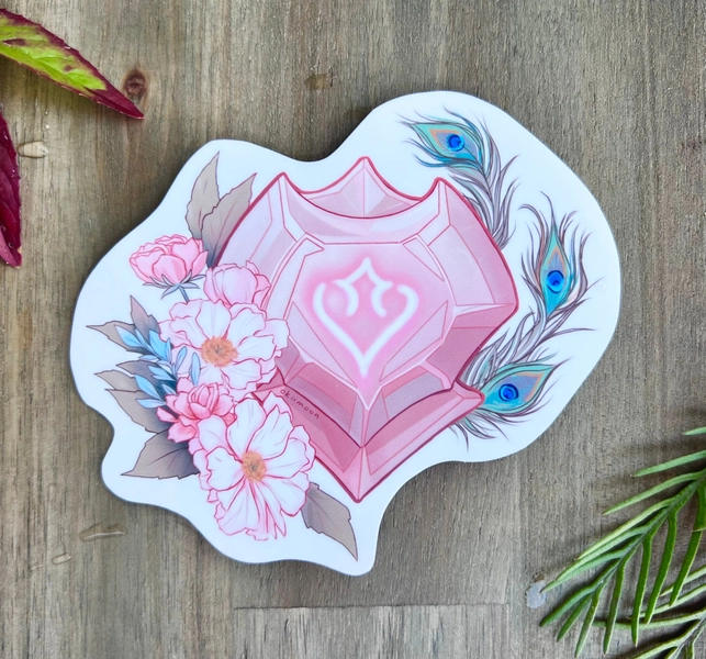 FFXIV dancer waterproof vinyl sticker | Final Fantasy 14 DNC job stone soulstone
