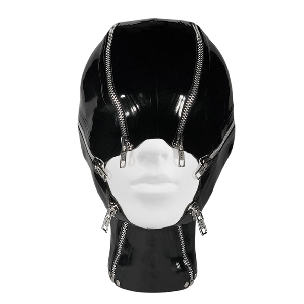 Latex Isamaya Hood in supatex black