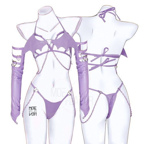 Pastel Succubus - Purple / M/L