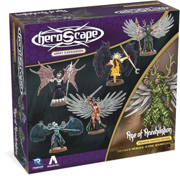 Heroscape: Revna's Rebuke - Kyrie Warriors Army Expansion (Premium Painted Edition)  - Atomic Empire