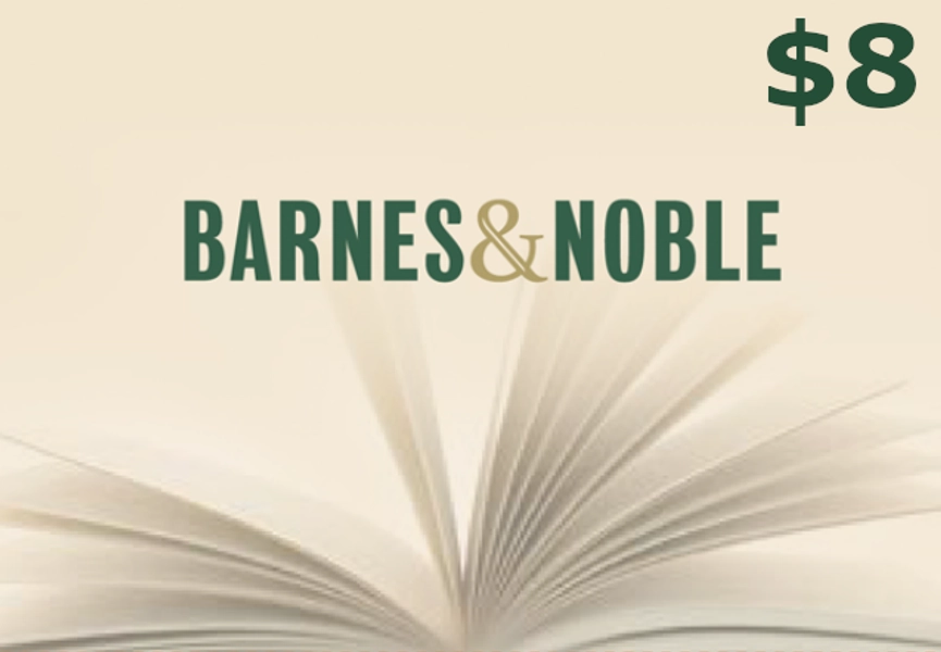 Barnes and Noble $8 Gift Card