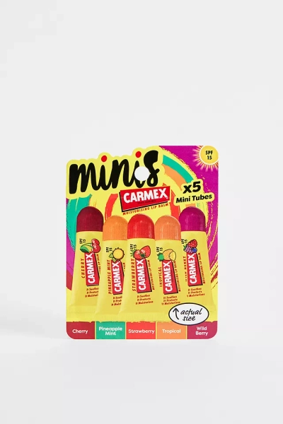 Carmex Mini Tube Lip Balm 5-Pack