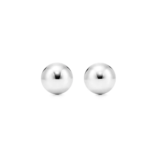 Tiffany HardWear Ball Earrings in Silver, 8 mm