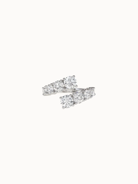 Cascade Diamond Engagement Ring