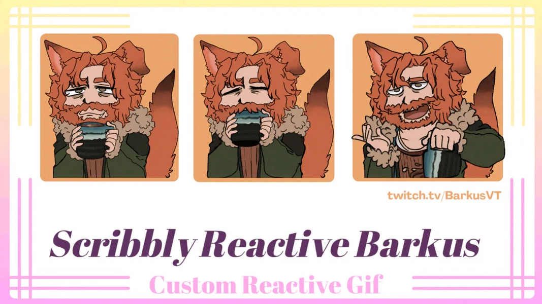 Reactive Fugi Scribbly by Hyuuchuu (@Hyuuchuu)