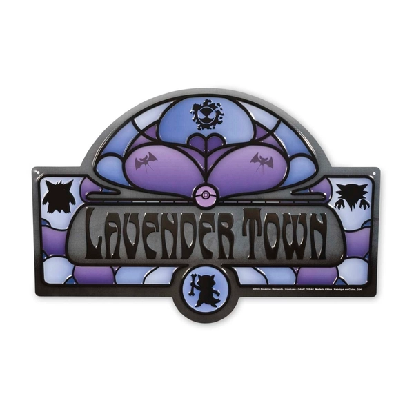 Lavender Town Metal Sign