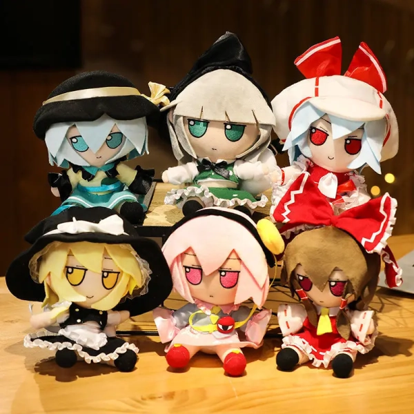 20cm Touhou Project Hakurei Reimu Kirisame Cirno Fumo Flandre Scarlet Anime Peripheral Plush Toys Touhou Kid Birthday Gifts - AliExpress 26