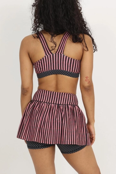 Rika Ruffle Skort, Rococo Print