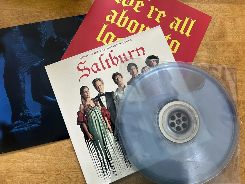 Saltburn Soundtrack Bath Water Liquid Filled Vinyl LIMITED EDITION