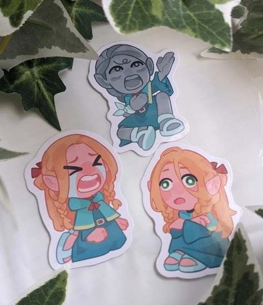 【DunMeshi】Girlfailure Marcille sticker pack