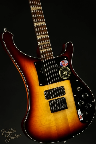 Rickenbacker Limited Edition 90th Anniversary 480XC - Tobacco Glo - Eddie's Guitars