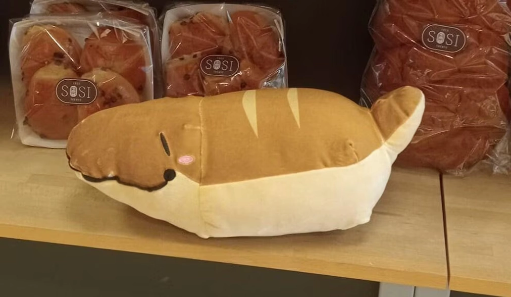 Croco Loaf Plushie - Ceno Bread Loaf - Squishmallow-Soft Loafing Crocodile