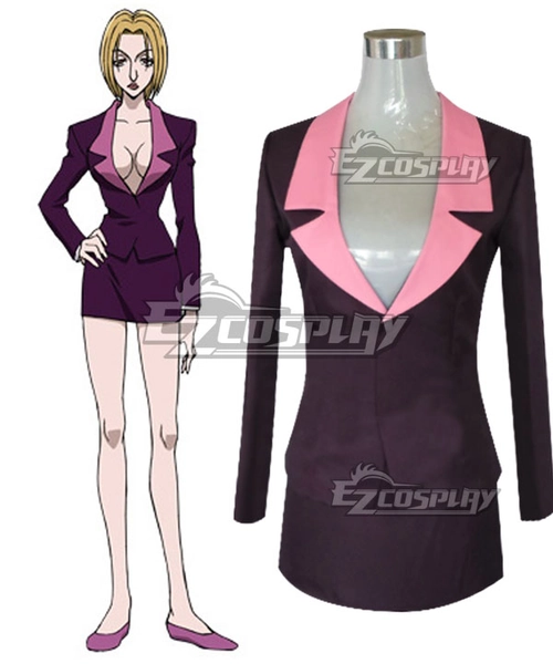 Hunter X Hunter Pakunoda Pink Cosplay Costume