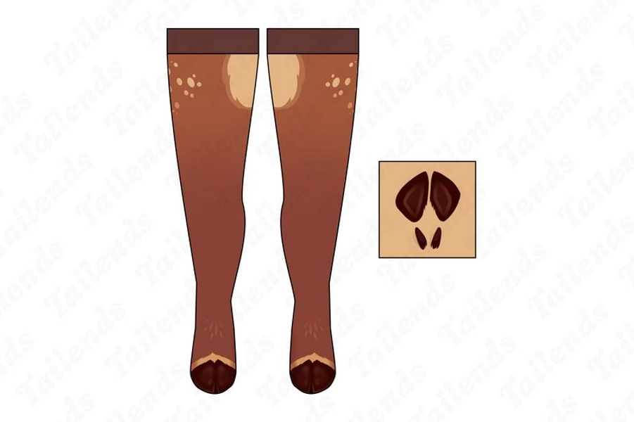 Deer - Thigh High Socks