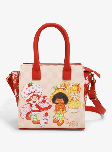 Loungefly Strawberry Shortcake Orange Blossom Mini Satchel Bag