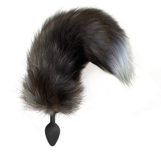 Tail butt plug, fox tail plug