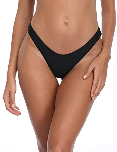 RELLECIGA Women's Thong Bikini Bottom