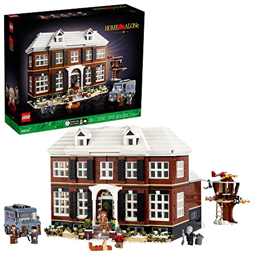 LEGO Ideas Home Alone 21330 Building Kit; Buildable Movie Memorabilia; Delightful Gift Idea for Millennials (3,955 Pieces) - Frustration-Free Packaging